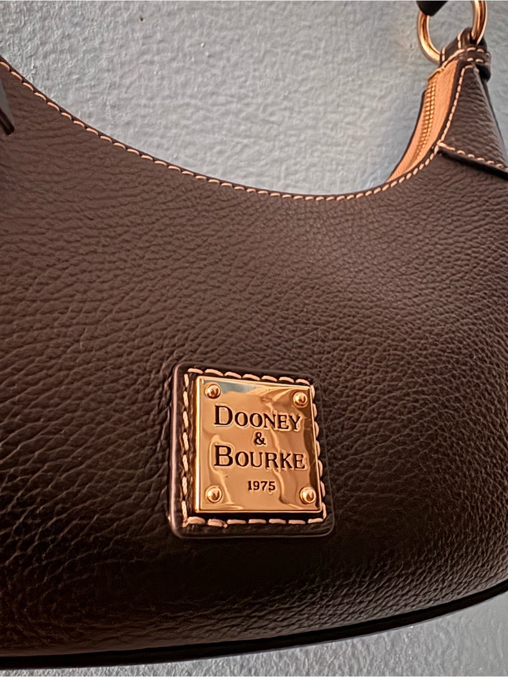 NWT - Dooney & Bourke Lucca Leather Hobo Bag - Picture 6 of 16